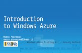 2012.04.03 - Introduzione a Windows Azure - Public