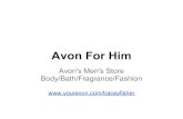 Avon Men's Store Presentation