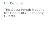 The Guest Portal: Meeting the Needs of On-Property Guests