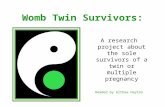 Womb Twin Survivors (1) - Signs of a twin