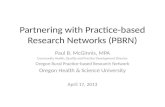 Partnering with practice based research networks (pbrn)