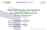 Thai ICT Trade Delegation to Jakarta Day 2