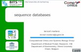 BITS - Overview of sequence databases for mass spectrometry data analysis