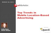Top trends mobile location baseda dvertising - e-marketer