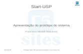 Start-USP apresentação do sistema