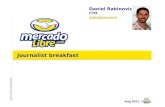 Daniel Rabinovich - MercadoLibre - Journalist breakfast