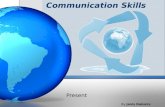 Presentation communication skills