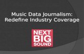 Music Data Journalism