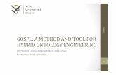GOSPL: A Method and Tool for Fact-Oriented Hybrid Ontology Engineering