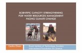 Cecilia Oman - SCIENTIFIC CAPACITY STRENGTHENING FOR WATER RESOURCES MANAGEMENT FACING CLIMATE CHANGE