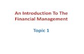 1 intro to_financial_mgmt_slides - Basic Finance