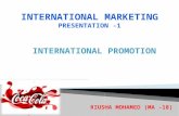 International promotion