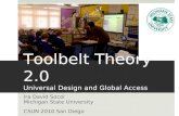 Toolbelt Theory 2.0