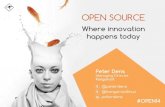 Open Source, Where Innovation Happens Today - Peter Dens