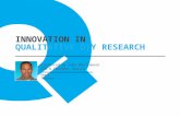 Innovation in Qualitative DIY Research Webinar