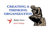 Creating A Thinking Organization And Embracing Change, Powerpoint (Origional)