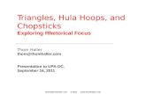 Thomhaller upa dc presentation - triangles hula hoops chopsticks