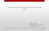 Search WebParts in SharePoint 2010