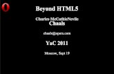 Beyond HTML5. Charles McCathieNevile, Opera Software.
