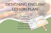 Designing english lesson plan