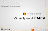 Project Work Master Risorse Umane: E-recruitment per Whirlpool