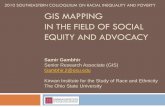 GIS Mapping in the Field of Social Equity and Advocacy