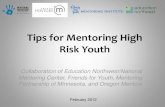 Tips for Mentoring High Risk Youth
