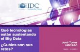 Big Data en IDC-Madrid