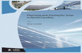 Planning and Zoning for Solar  in North Carolina - Pandzsolar2014
