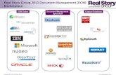 2013 Enterprise Content Management (ECM) / Document Management Logo Landscape