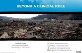 Beyond a clinical role