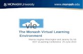The Monash Virtual Learning Environment