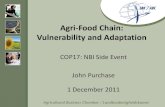 Agri-Food Chain - Valnerability and Adaption