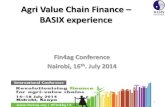 Agri Value Chain Finance – BASIX experience