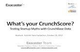 CrunchScoring: predicting future startup winners with machine learning and CrunchBase data