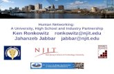 Human Networking: a University, High School & Industry Partnership