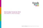Website trends 2012 presentation