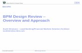 BPM Design Review Approach