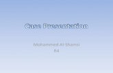 Case Presentation Mohd Al Shamsi
