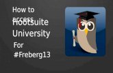 How to use Hootsuite University for #Freberg13