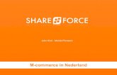 John Kivit - Shareforce - M-commerce in Nederland - Mobile Pioneers