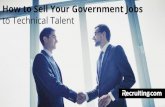 Selling your Government Jobs to Tech Candidates