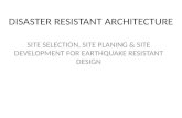 Site selection, site planning, site divelepment