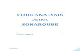 Java - Code Analysis using SonarQube
