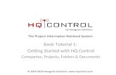 HQ Control Basic Tutorial 1