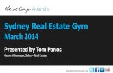 Tom Panos: Sydney Real Estate Gym - Mar2014