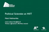 Political Scientist at HIIT