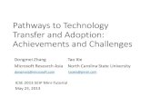Pathways to Technology Transfer and Adoption: Achievements and Challenges