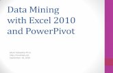 Data Mining with Excel 2010 and PowerPivot