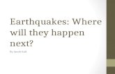 Earthquakes - Jacob Kalt